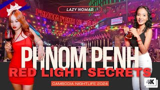 Complete Guide to Phnom Penh Red Light Districts  Secrets of Cambodia Nightlife [upl. by Dnesnwot]