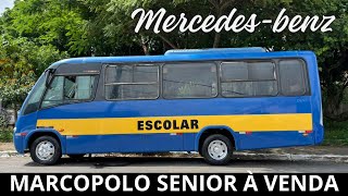 MICRO ÔNIBUS MARCOPOLO SENIOR  MERCEDES BENZ LO916 À VENDA [upl. by Whorton]