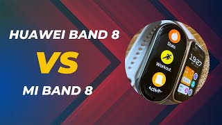 Huawei Band 8 vs Mi Band 8 Which Smart Band is Right for You [upl. by Marris]