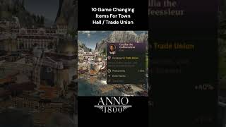 10 Game Changing Items For Town HallsTrade Unions  Console amp PC  shorts gameshorts [upl. by Girovard]