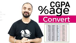 How to convert CGPA to Percentage Form filling [upl. by Maryrose]