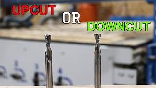 Upcut or Downcut CNC Bits  How and When to Use Them [upl. by Shamma]