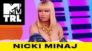 Nicki Minaj Opens Up About Her BreakUps w Nas amp Meek Mill  TRL [upl. by Felicidad831]