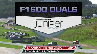 2014 F1600 Super Series Juniper Networks Duals  Canadian Tire Motorsport Park [upl. by Wyly537]