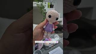 Kenia Os amigurumi 💜 Tutorial en el canal 💜 crochet tutorialamigurumicompleto grillitotejedor [upl. by Nassah]