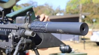 Shooting the M240 Bravo Suppressed [upl. by Ramgad]