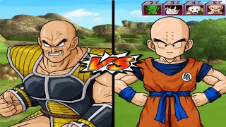 DBZ Budokai Tenkaichi 3 HD  Nappa VS Z Fighters  Nappa Beatdown [upl. by Rehpotsrihc655]