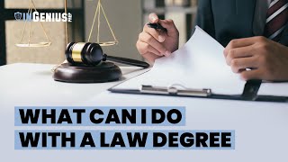 What Can I Do With a Law Degree [upl. by Varden]