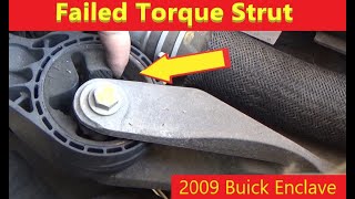 2008  2017 Buick Enclave Torque Strut Mount Replacement [upl. by Aneet]