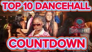 Top 10 Trending Dancehall Songs In Jamaica [upl. by Nykal820]