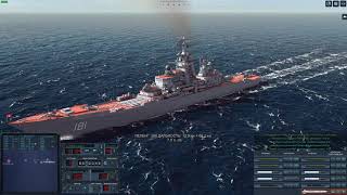 Cold Waters Epic Mod 233 fix2 015 Дуэли ТАРКР проект 1144 Орлан [upl. by Harrell]