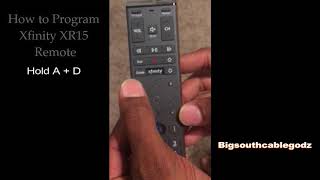 How to REprogram Xfinity Remote to cable boxTHE RESET [upl. by Min]