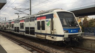 Gare de NogentLePerreux  TER Transilien P et RER E [upl. by Schaeffer790]