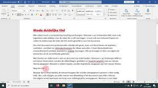 Letteropmaak kopiëren en plakken in Word [upl. by Leena445]