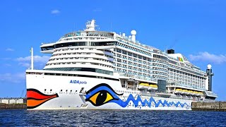 Cruise ship AIDAperla 4K [upl. by Airamalegna]