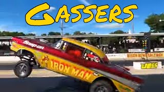 Tri Five Nationals 2022 Gassers [upl. by Noscire]