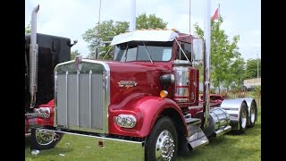 Kenworth W900A Old Classic Semi Trucks [upl. by Obeded]