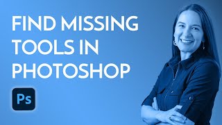 Adobe Photoshop How do I Find a missing Tool Hint Use Search or change your Tool Setheres how [upl. by Teresina]