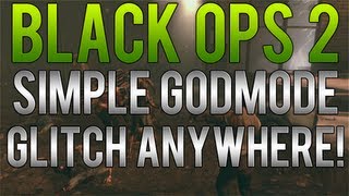 Black Ops 2 Zombie Glitches Tranzit Zombies  Simple Godmode Glitch Anywhere [upl. by Jung177]