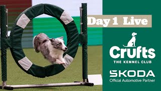 Day 1 LIVE  Crufts 2025 [upl. by Ssalguod935]