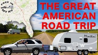 GREAT AMERICAN ROAD TRIP  RV trip from MIAMI to CHICAGO and back boondocking and exploring [upl. by Hewe]