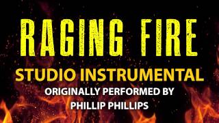 Raging Fire Cover Instrumental In the Style of Phillip Phillips [upl. by Esirec]