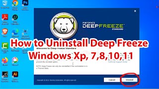 How to Uninstall Deep Freeze Windows 781011ownlogic [upl. by Auqined]