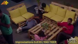 Improvisations incroyable de DJESS amp RAS TIGER dans la dernière voix sur Aplusivoire [upl. by Laughlin268]