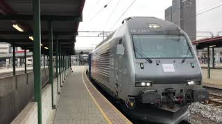 Norwegian Trains At Oslo S And Tøyen Station Part 2 Vy Flytoget And SJNord [upl. by Carlock]