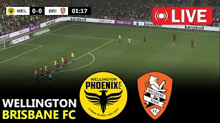 🔴 LIVE  Wellington Phoenix vs Brisbane Roar l Australia A League 2025 l Full Match Streaming [upl. by Elyk]