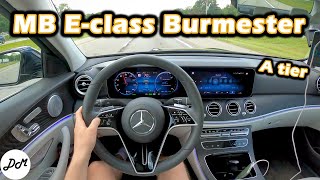 2021 MercedesBenz Eclass – Burmester 13speaker Sound System Review [upl. by Llirret]