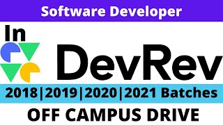 Devrev hiring software developer [upl. by Noimad902]