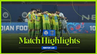 Match Highlights  Jamshedpur FC vs Kerala Blasters FC  KBFC  ISL 202324 [upl. by Atirabrab]