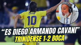 BOCA LE GANÓ 21 A TRINIDENSE  LOS GOLES EN RADIO MITRE [upl. by Nahshu427]