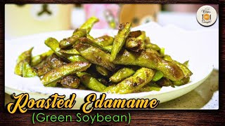 Roasted Edamame  Green Soybean roasted Filipino style [upl. by Yahsan]