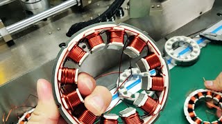 Automatic BLDC Motor Stator Winding Machine [upl. by Nivrem266]