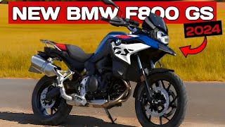 NEW 2024 BMW F800 GS Review [upl. by Kcinimod]