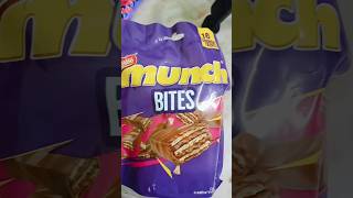 Munch Chocolate Review foodreview chocolate mukbangerkau foodiekau ytshorts shorts yt foodie [upl. by Odie]