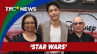 Manny Jacinto shares Star Wars stardom spotlight with Filipino parents  TFC News California USA [upl. by Asiluy]