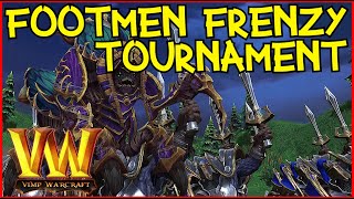 Footmen Frenzy  Warcraft 3 Reforged  TOURNAMENT SHOWCASE [upl. by Feirahs]