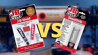 JB Weld Steelstik VS Cold Steel  Product Results [upl. by Abocaj]