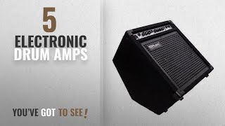 Top 10 Electronic Drum Amps 2018 Coolmusic DK35 35watts Personal Monitor Amplifier Electric Drum [upl. by Anem]