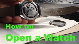 How to Open a Watch Back Without a Wrench [upl. by Augustina]