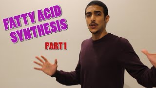 Fatty acid synthesis Part 1 شرح بالعربي [upl. by Suirauqed902]