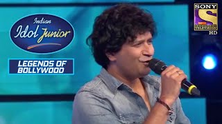 KK नें किया Stage को Grace  Indian Idol Junior  Legends Of Bollywood [upl. by Pirzada]