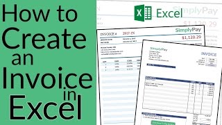 How To Create an Invoice in Excel  Free Invoice Template Download [upl. by Nwahsram]