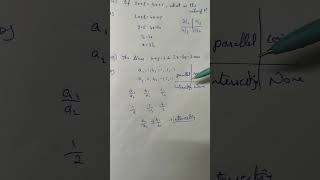 💯🔢How to find given lines are intersecting or not💯🔢Maths MCQ 176177 powertutorials mathsmcq [upl. by Nivlam]