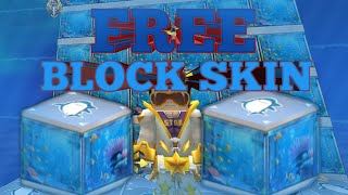 how to get the new block skin for freeBLOCK MAN GO [upl. by Enelime381]