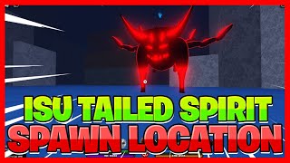 Shindo Life Isu Tailed Spirit Spawn Location  FULL GUIDE AND TIPS [upl. by Gen]