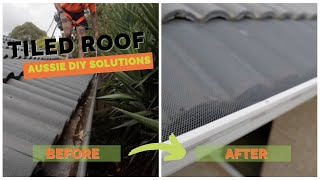 The Ultimate DIYers Installation Guide on How to Install a Gutter Guard Kit to a Tiled Roof [upl. by Artemas]